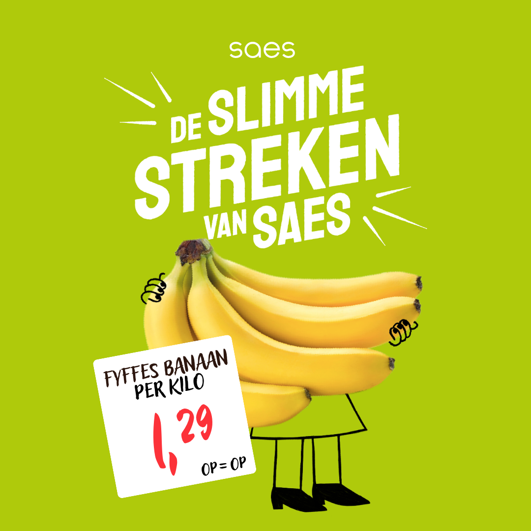 Groenten Voorraad - Banaan